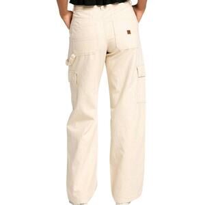 Large Roxy Lefty Cargo Straight Leg Waist 32 New with Tags utility